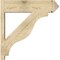 Ekena Millwork Funston Rough Sawn Arts and Crafts Outlooker, Douglas Fir, 8"W x 30"D x 30"H OUT08X30X30FST03RDF - alternate 2